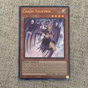 Yu-Gi-Oh! Chaos Valkyria Card - Purple